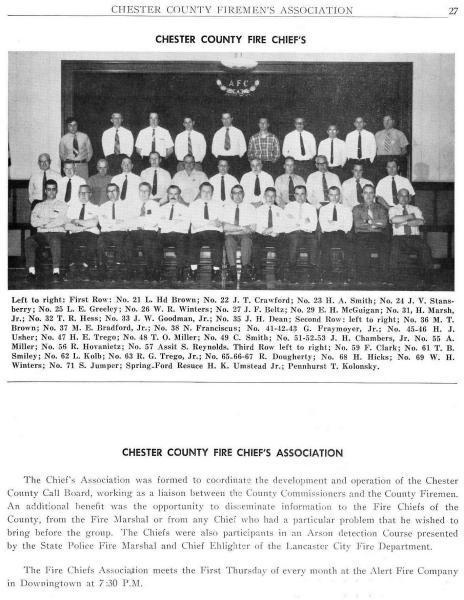 From the 1972 CC Firemen's Assoc. Yearbook.
